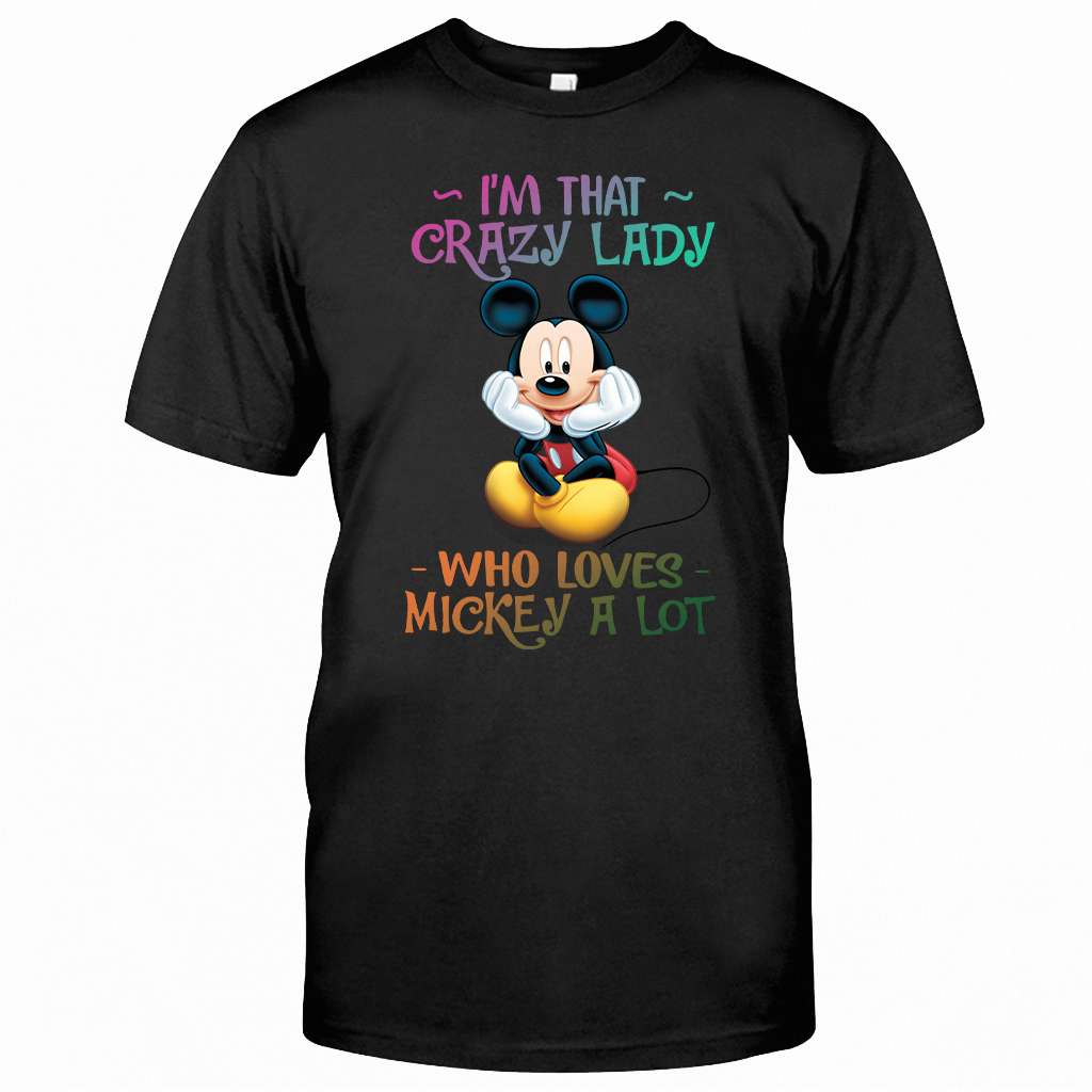 I'm That Crazy Lady Mouse T-shirt and Hoodie