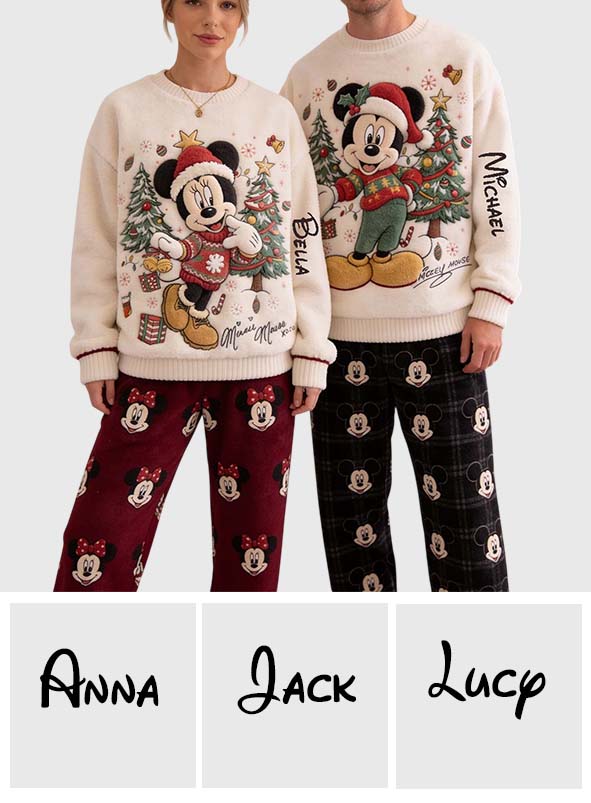 You & Me We Got This - Personalized Mouse Fleece Lounge Set