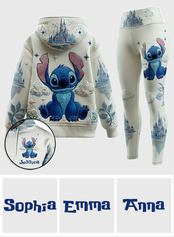 Fantasy Alien - Personalized Ohana Hoodie and Leggings