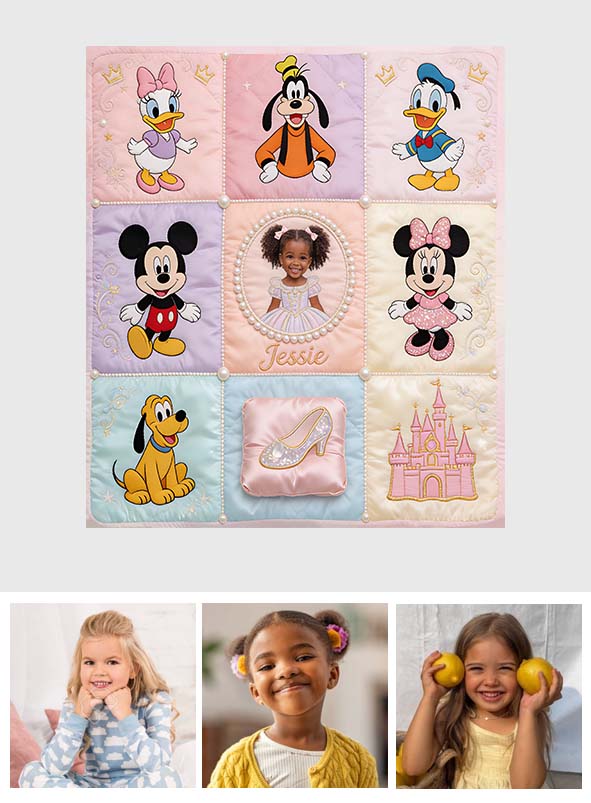 Friends - Personalized Mouse Blanket