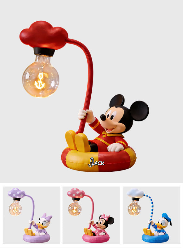 Cartoon Mouse, Cartoon Characters - Personalized Mouse Acrylic LED Night Light