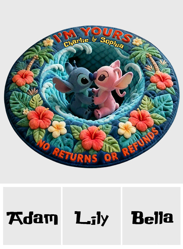 I'm Yours - Personalized Ohana Non-Slip Tufted Rug