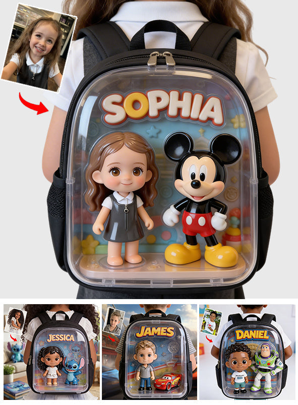 Kid Favorite Gift - Personalized Kid Multifunctional Backpack