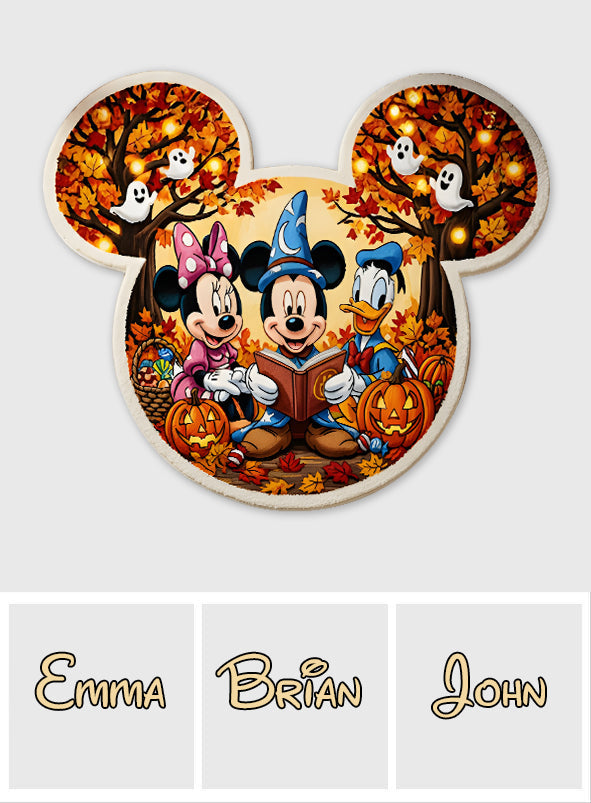 Til The Season - Personalized Mouse Shaped Doormat/ Rug
