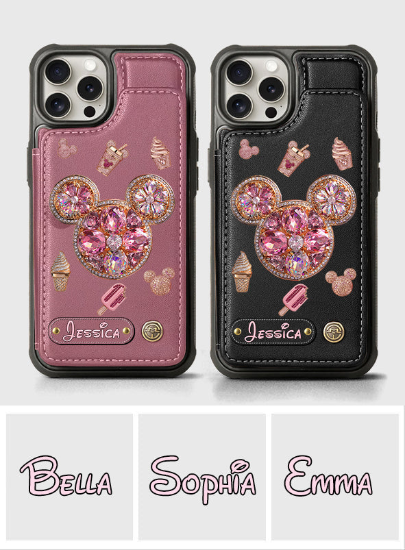 Magical Moments - Personalized Mouse Wallet Phone Case