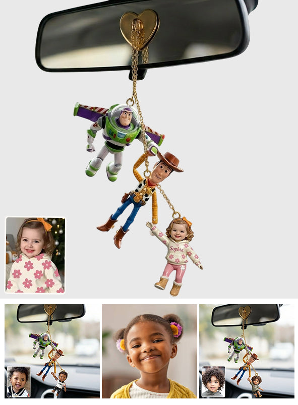 You've Got A Friend In Me - Personalized Movie For Kids Dangling Charms