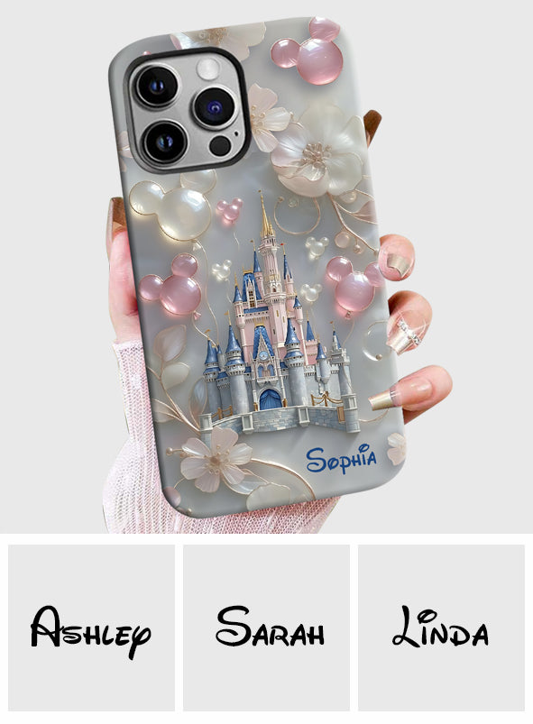 The Magical Castle - Personalized Mouse Full Print Phone Case