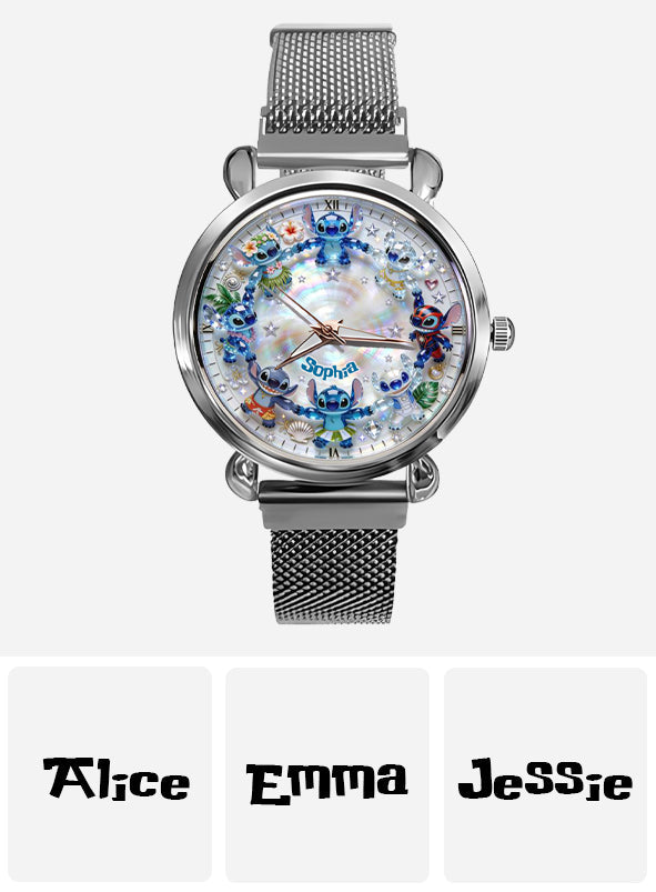 Ohana Means Family - Personalized Ohana Women Hand Watch