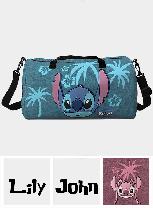 Ohana Alien Custom Name - Personalized Ohana Duffle Bag