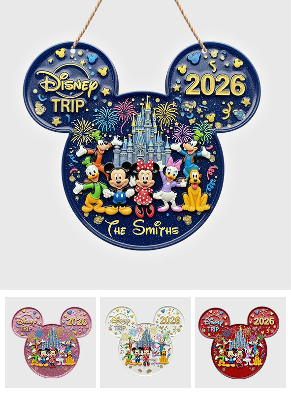Magical Trips - Personalized Mouse LED Light Acrylic Sign