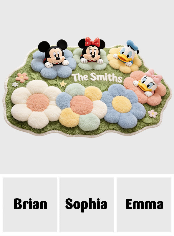 Magical Moments - Personalized Mouse Non-Slip Tufted Rug
