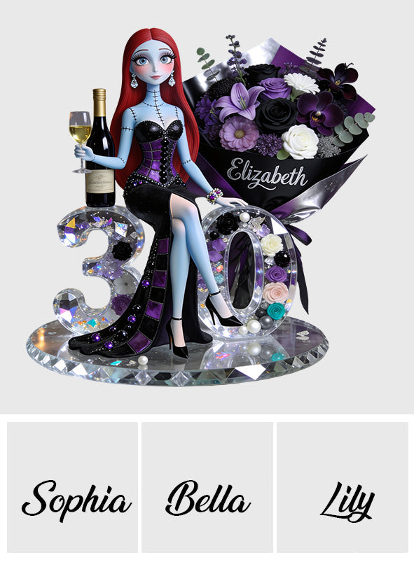 The Nightmare Birthday Celebration Gift - Personalized Nightmare Custom Shaped Acrylic Plaque