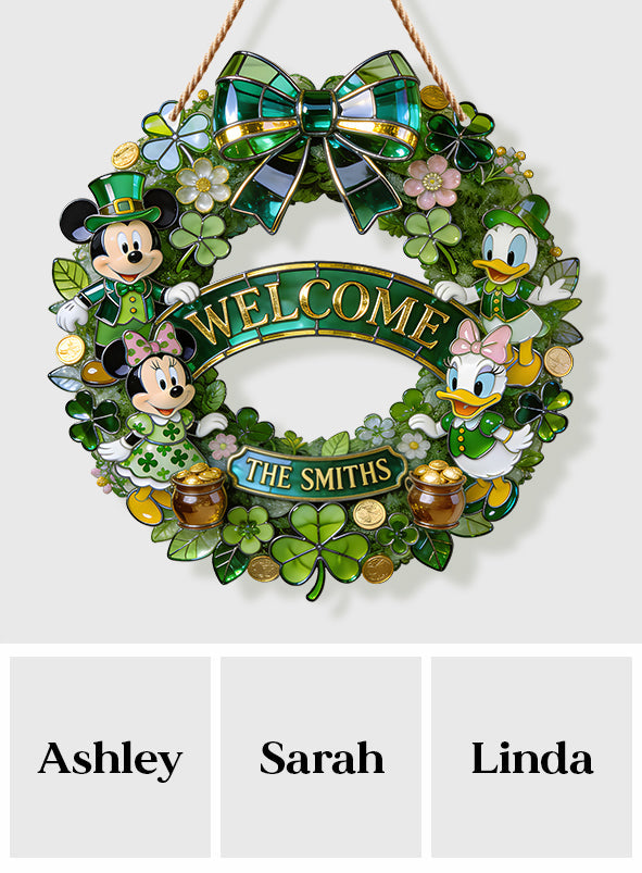 Lucky Friends - Personalized Mouse LED Light Acrylic Sign