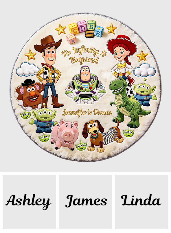 You've Got A Friend In Me - Personalized Movie For Kids Non-Slip Tufted Rug