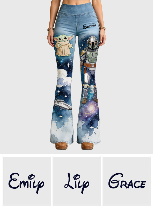 Cute Baby - Personalized The Force Flare Leggings