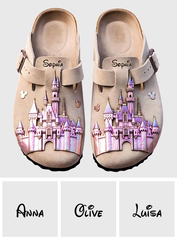 Magical Castle - Personalized Mouse Clogs With Arch Support