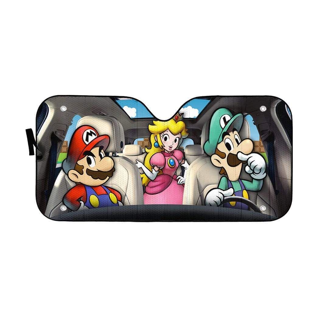 Squad Super Plumber Car Sunshade 0523