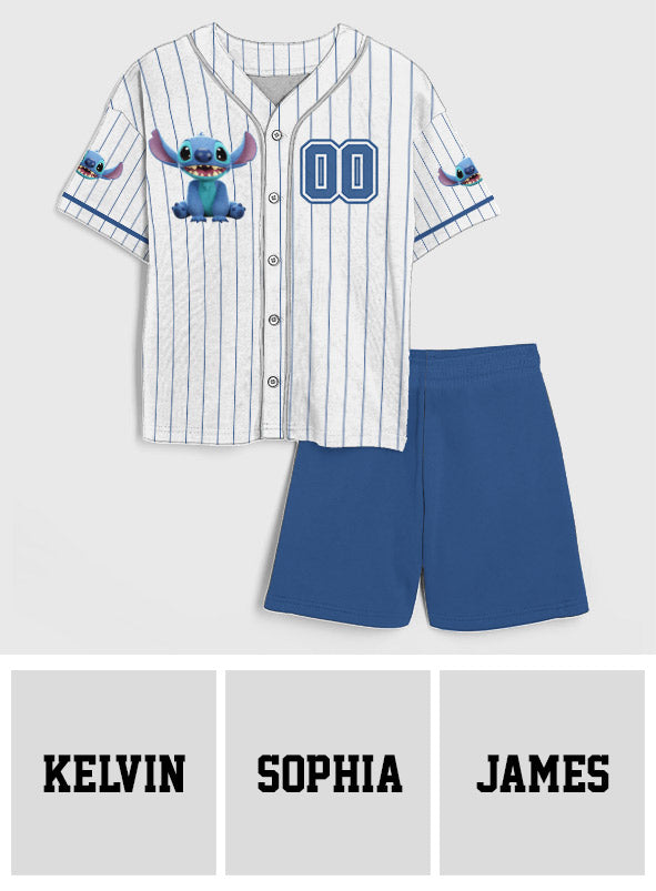 Ohana Vibe - Personalized Ohana Baseball Jersey