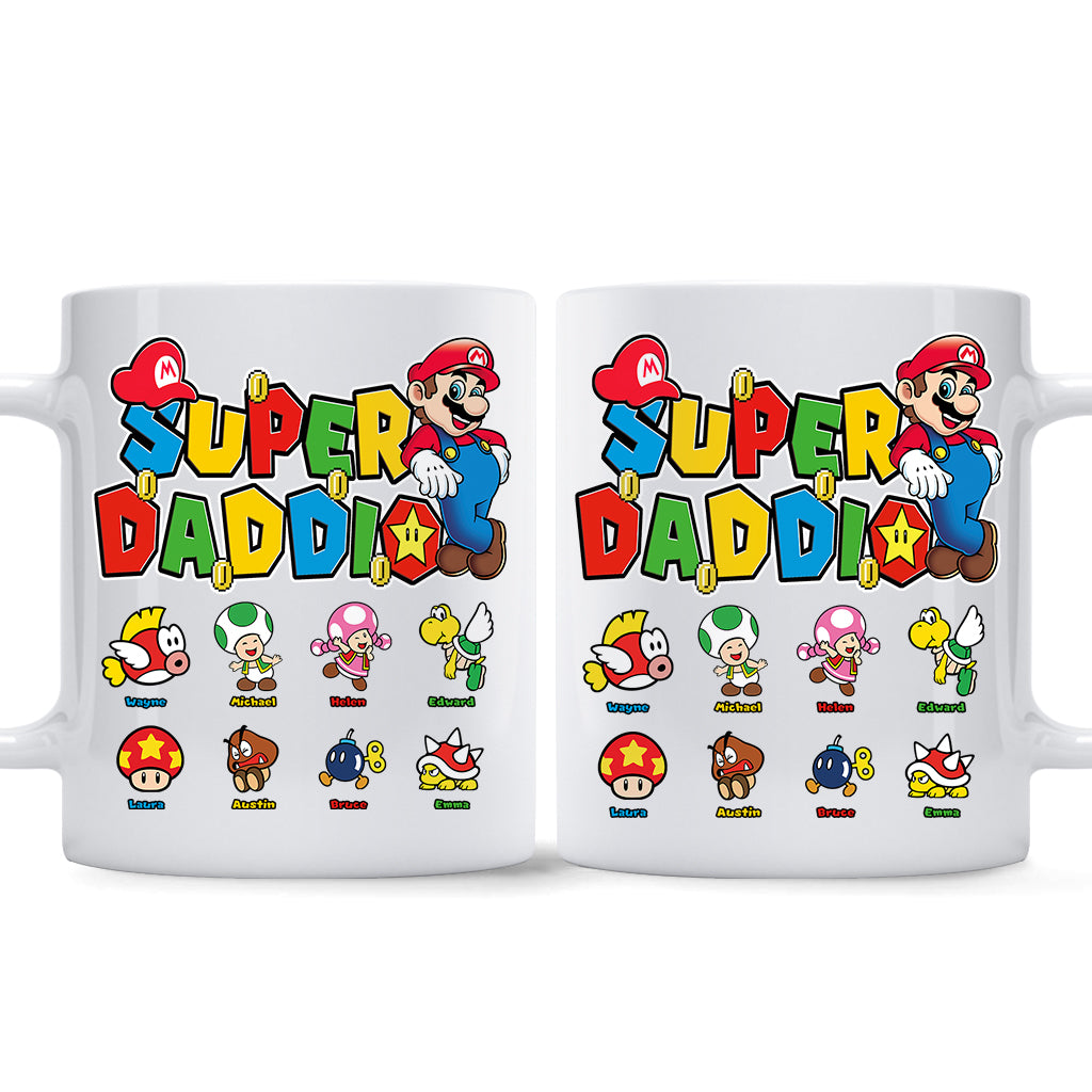 Super Daddio - Personalized Super Plumber Mug