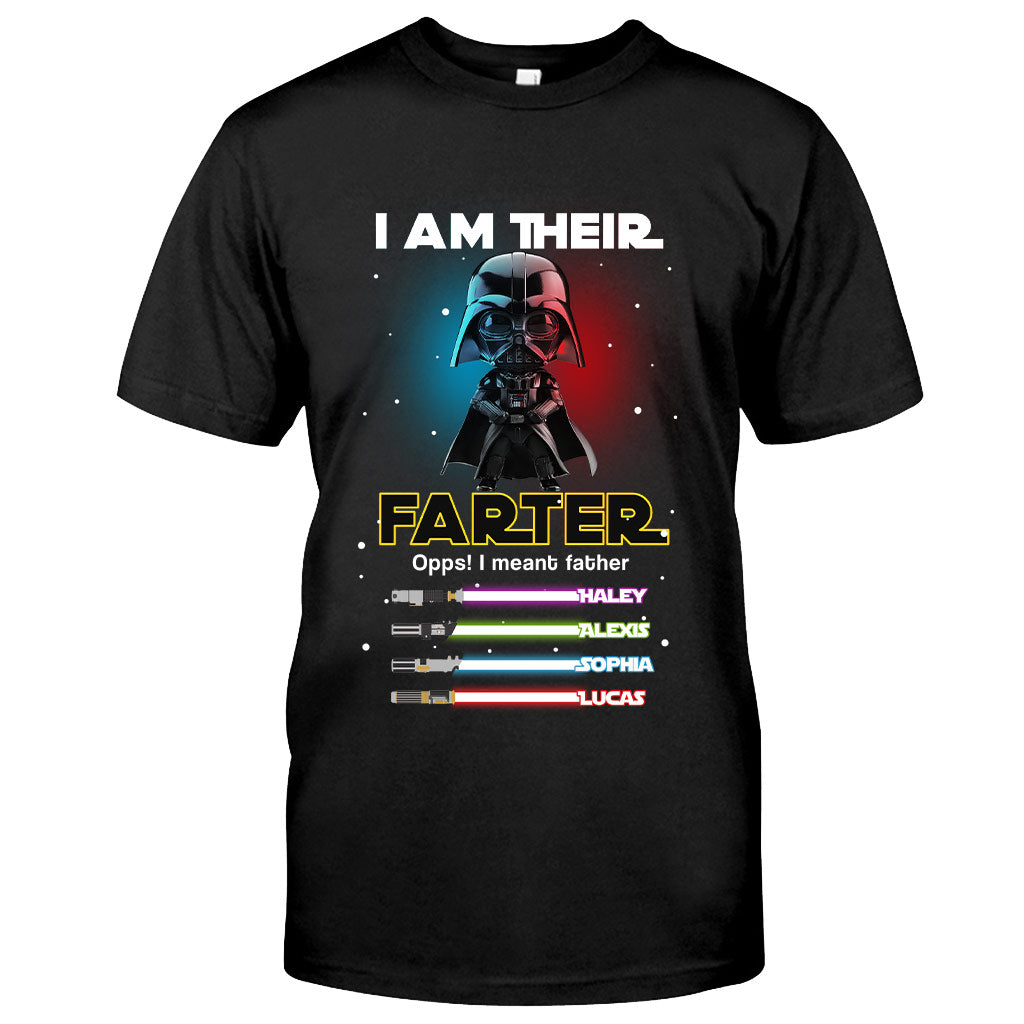 I Am Their Father - Personalized Father's Day T-shirt and Hoodie