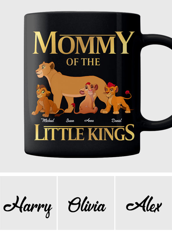 Mommy Of The Little Kings - Personalized Mother Mug