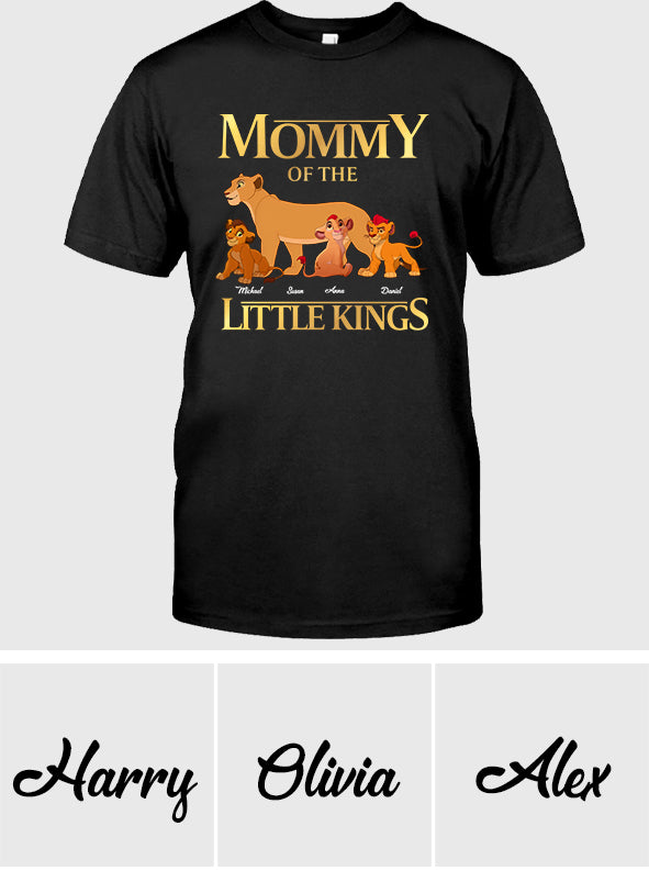 Mommy Of The Little Kings - Personalized Mother T-shirt And Hoodie