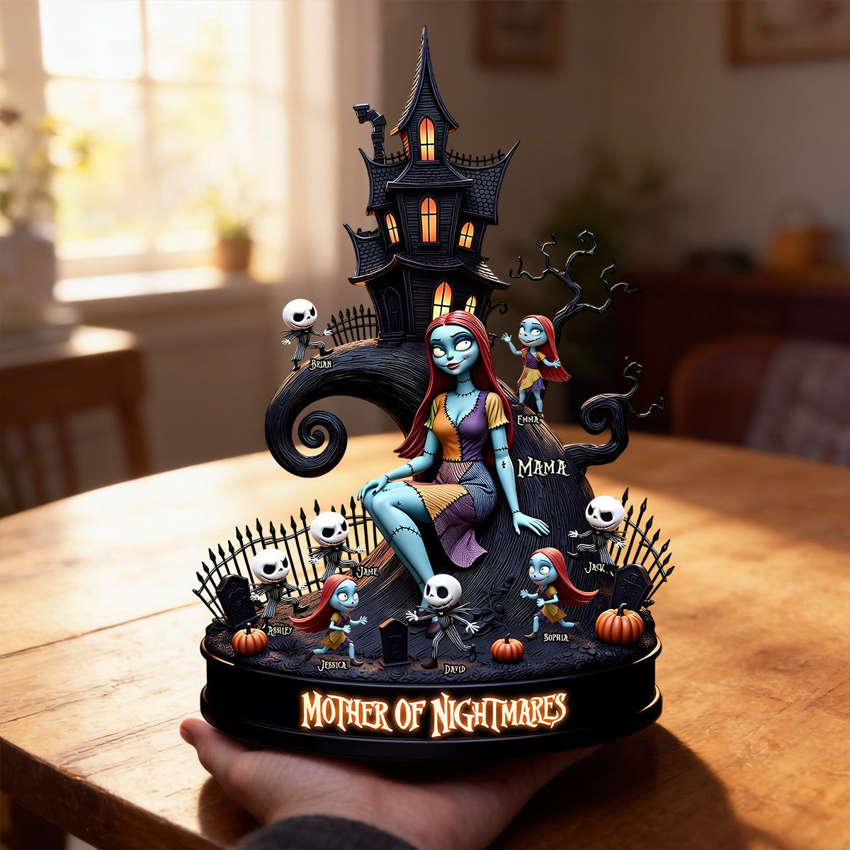 Mother Of Nightmares - Personalized Nightmare Custom Shaped Acrylic Plaque