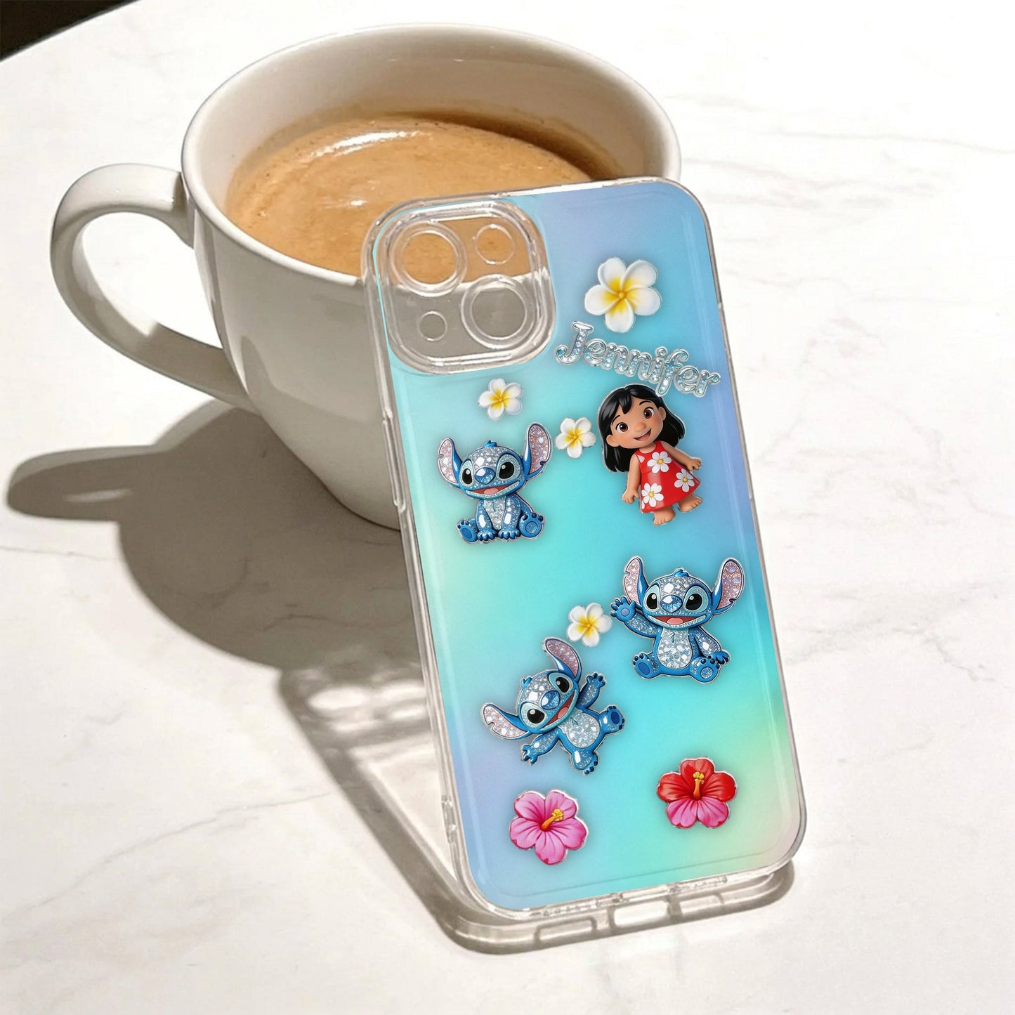 Ohana Means Family - Personalized Ohana Shaker Phone Case