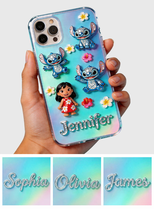 Ohana Means Family - Personalized Ohana Shaker Phone Case