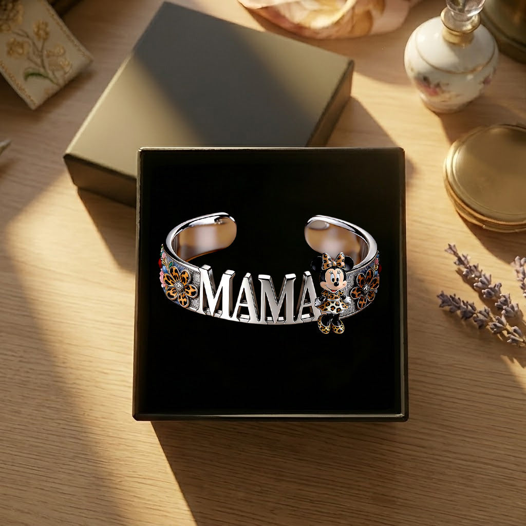 Magical Day - Personalized Mouse Shaped Cuff Bracelet