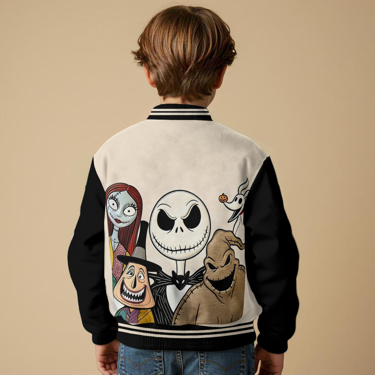 Nightmare Characters - Personalized Nightmare Varsity Jacket