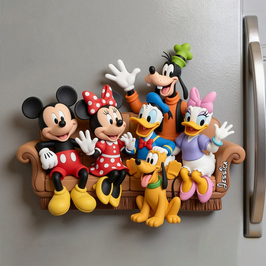 Friends - Personalized Mouse Magnet