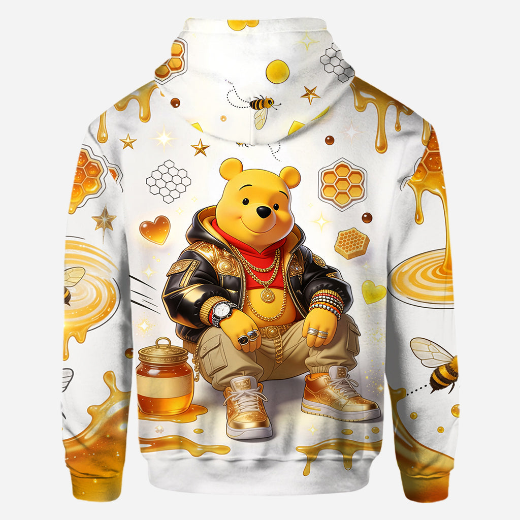 Cool Bear - Personalized Yellow Bear All Over Shirt