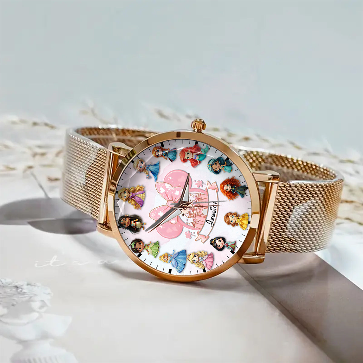 Cute Fairy Tale Princess - Personalized Mouse Women Hand Watch