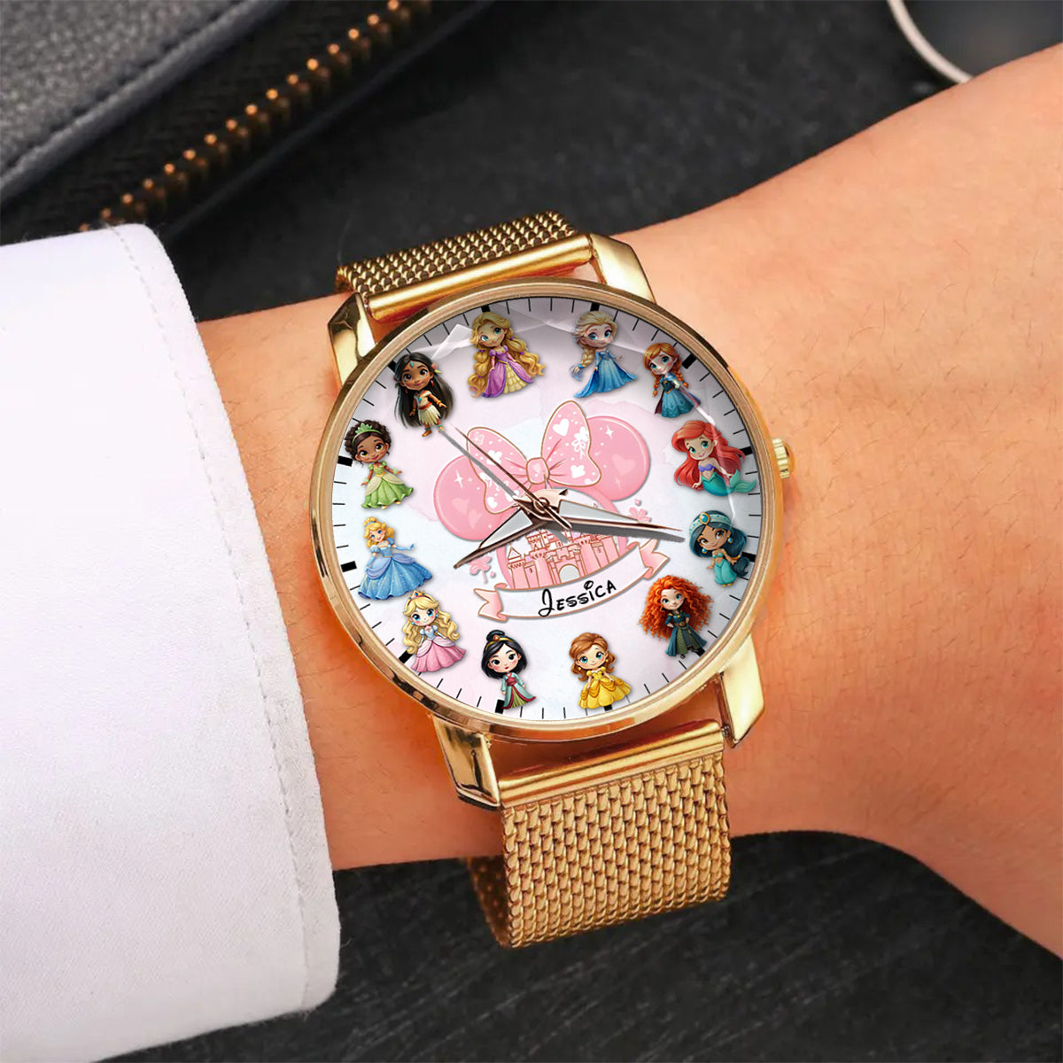 Cute Fairy Tale Princess - Personalized Mouse Women Hand Watch