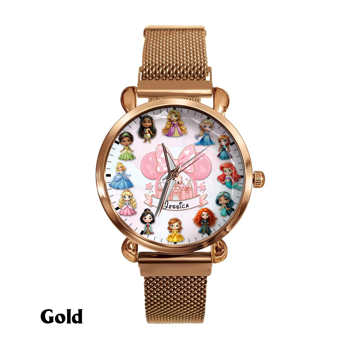 Cute Fairy Tale Princess - Personalized Mouse Women Hand Watch