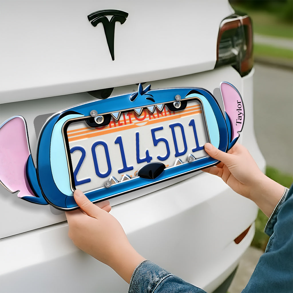 Aloha - Personalized Ohana License Plate Frames