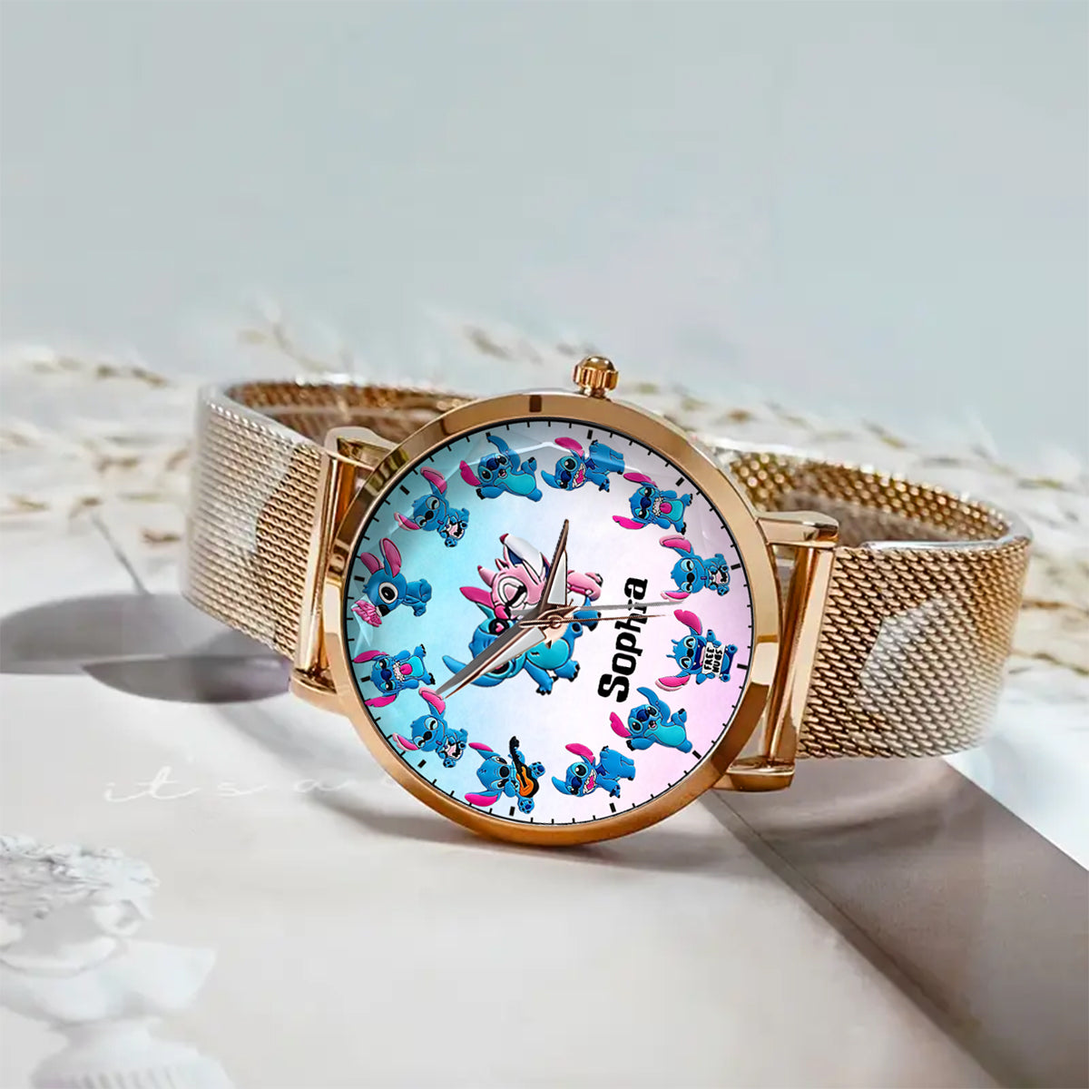 Ohana Happy Time - Personalized Ohana Women Hand Watch