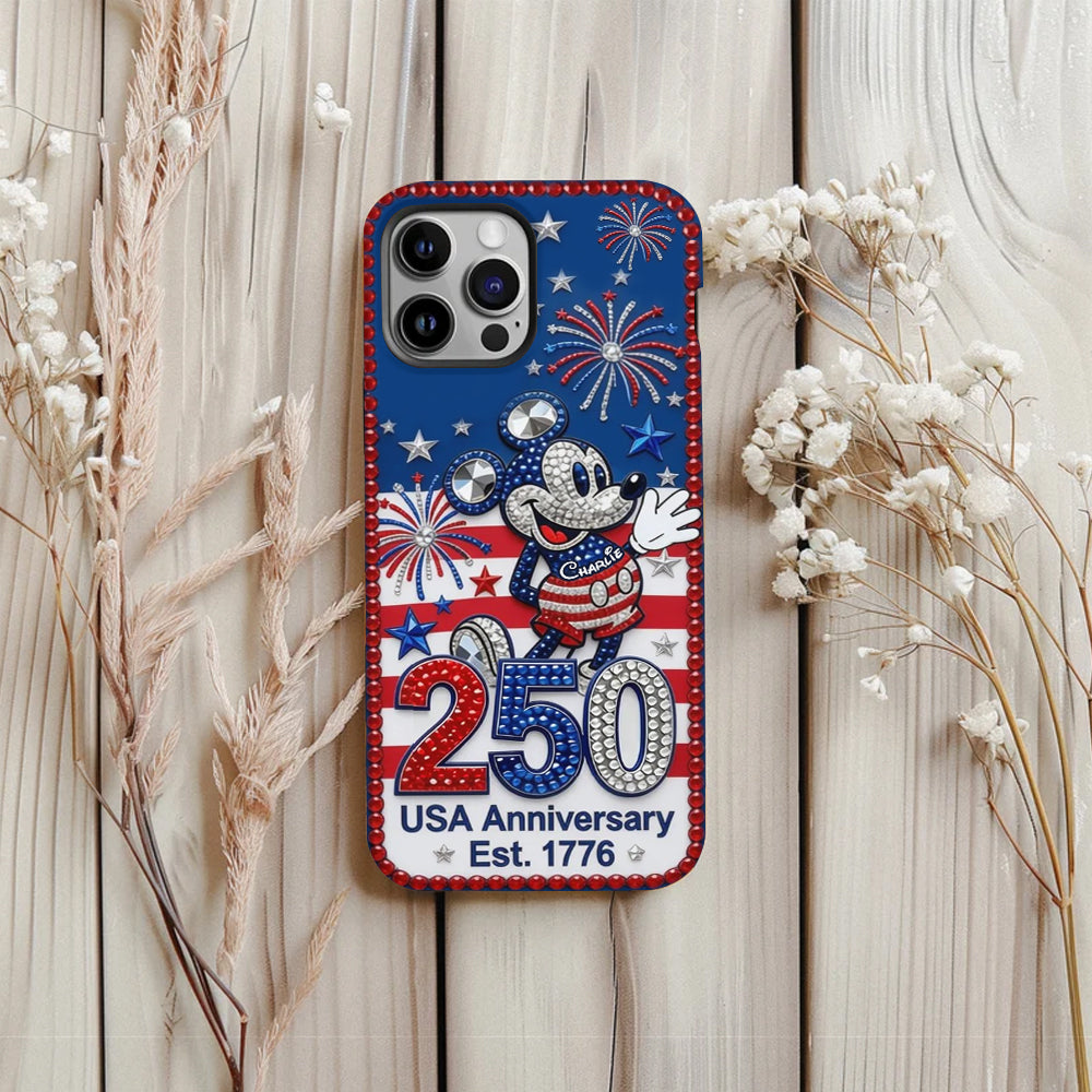 250 Anniversary - Personalized Mouse Full Print Phone Case