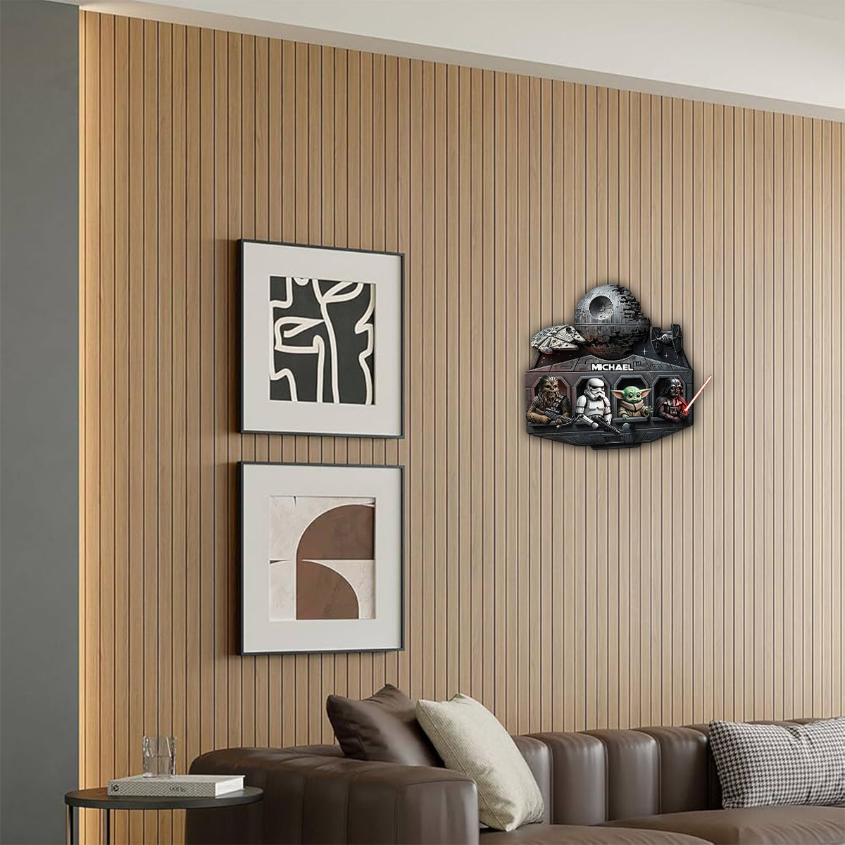 The Force - Personalized The Force Shaped Hanging Organizer