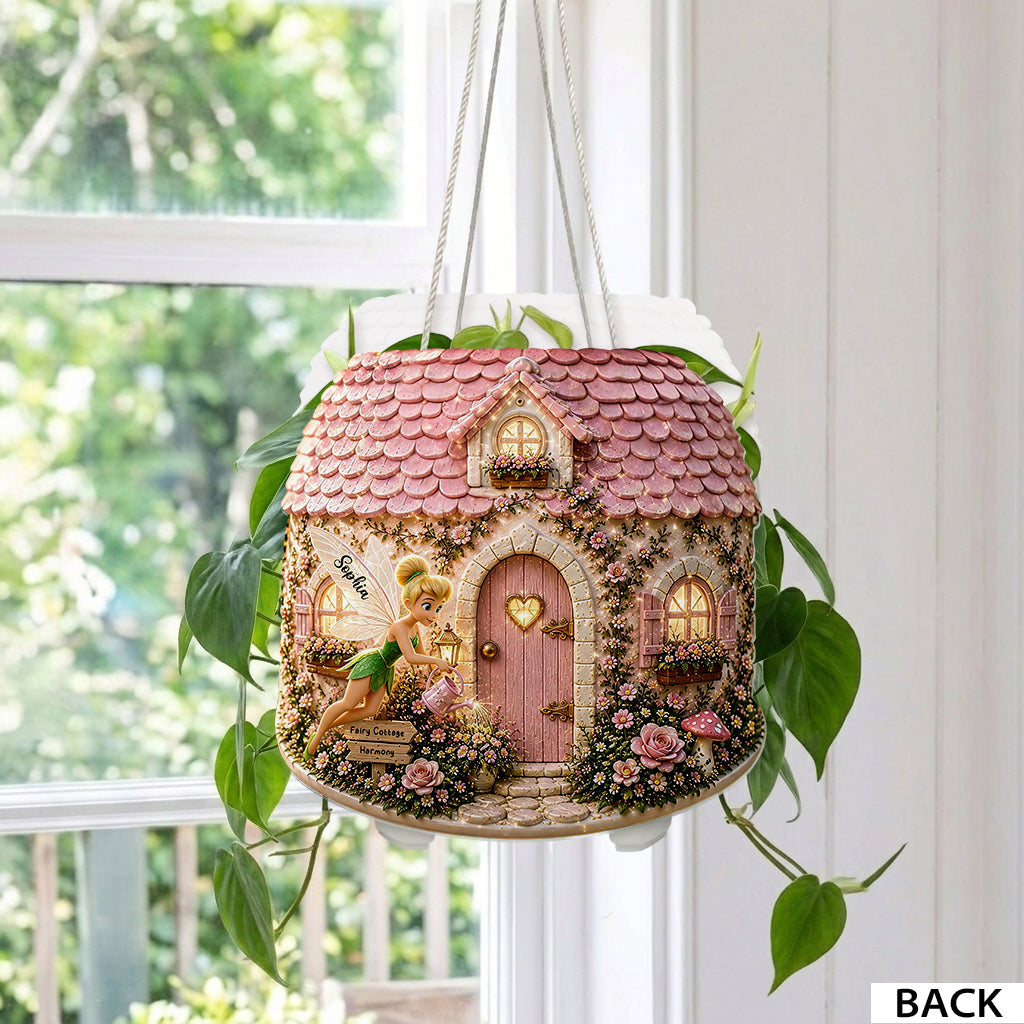 Fairy Garden - Personalized Flying Fairy Hanging Pot
