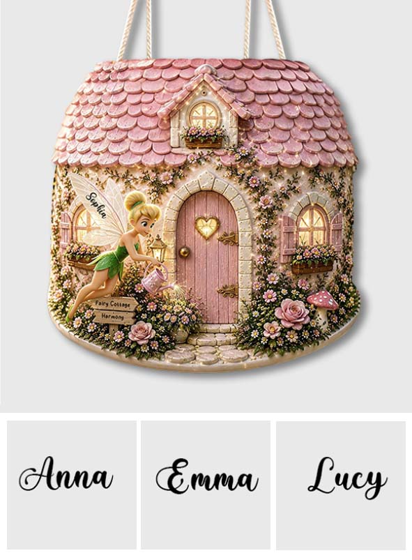 Fairy Garden - Personalized Flying Fairy Hanging Pot
