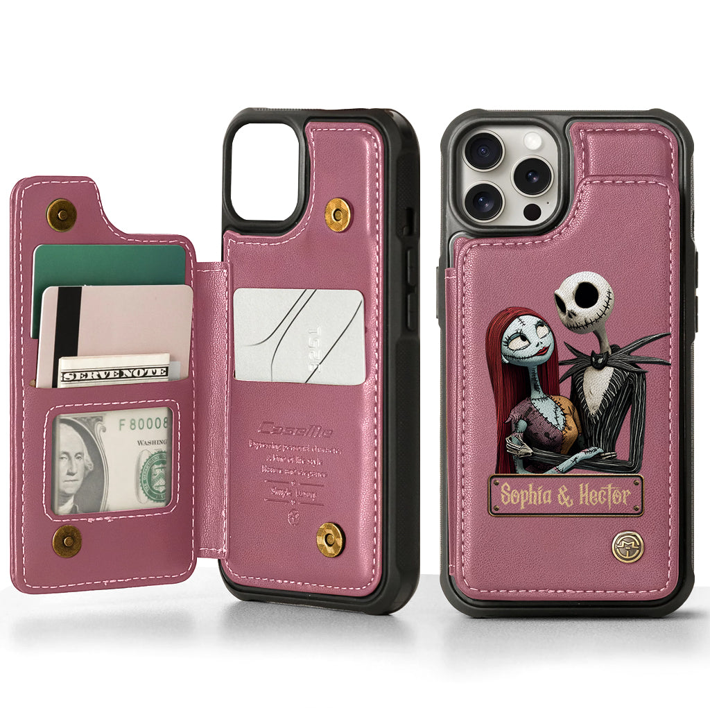 Nightmare Couple - Personalized Nightmare Wallet Phone Case