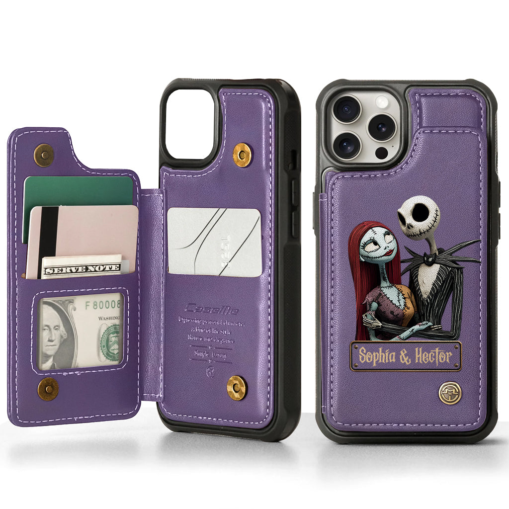 Nightmare Couple - Personalized Nightmare Wallet Phone Case