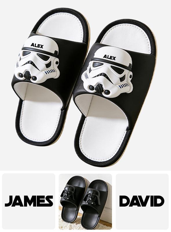 Galaxy Character - Personalized The Force Open-Toe Slippers