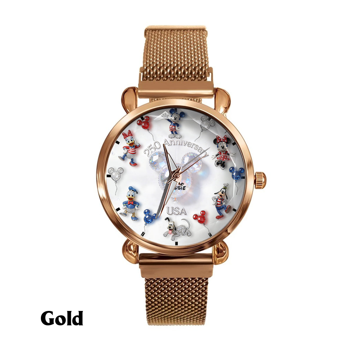 Friends 250 Anniversary - Personalized Mouse Women Hand Watch