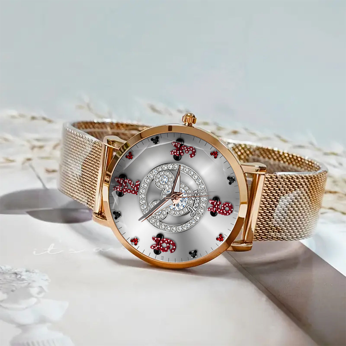 Magical World - Personalized Mouse Women Hand Watch
