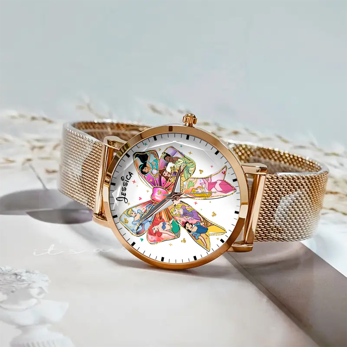 Magical Princesses - Personalized Mouse Women Hand Watch