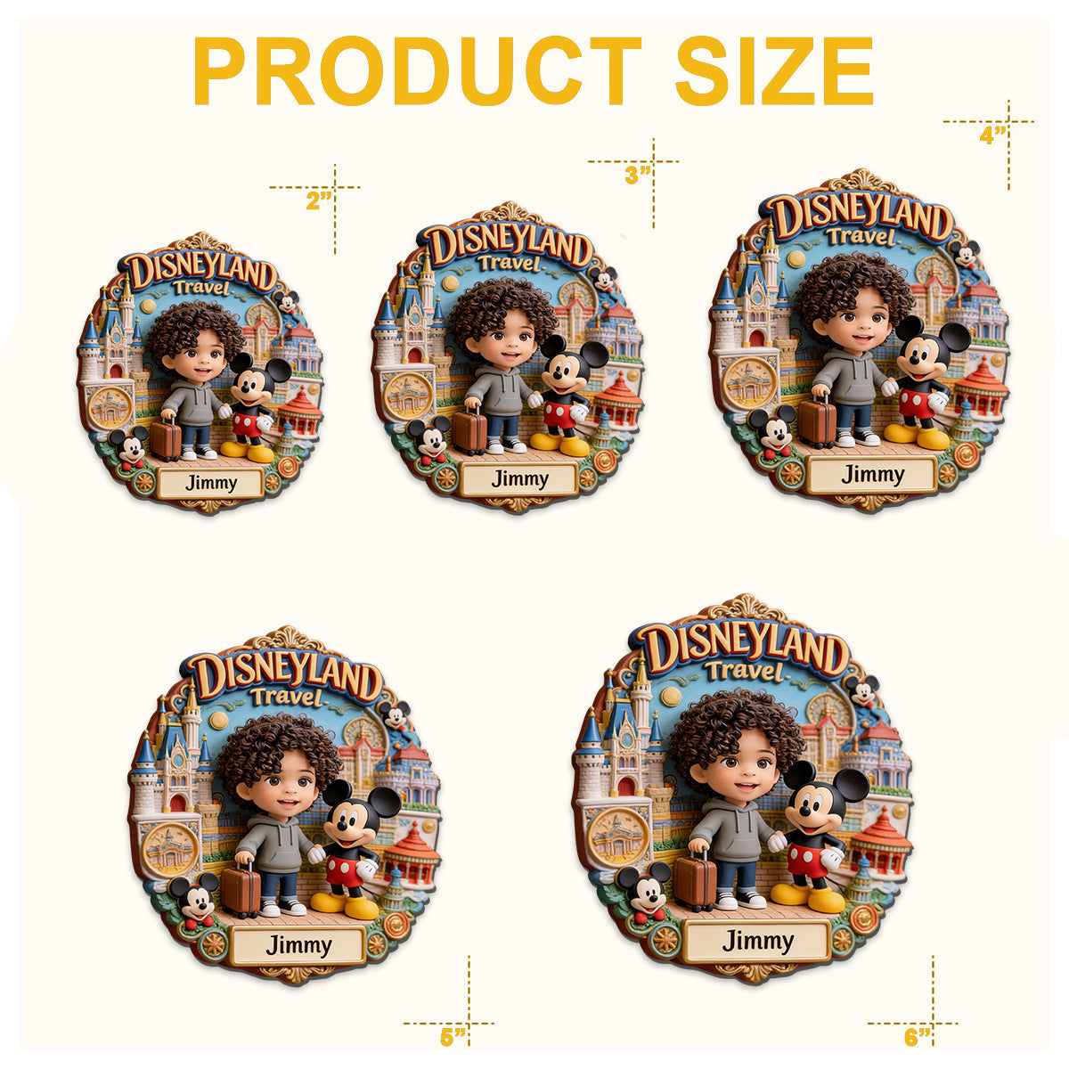 The Trip Memories - Personalized Dream Trip Magnet