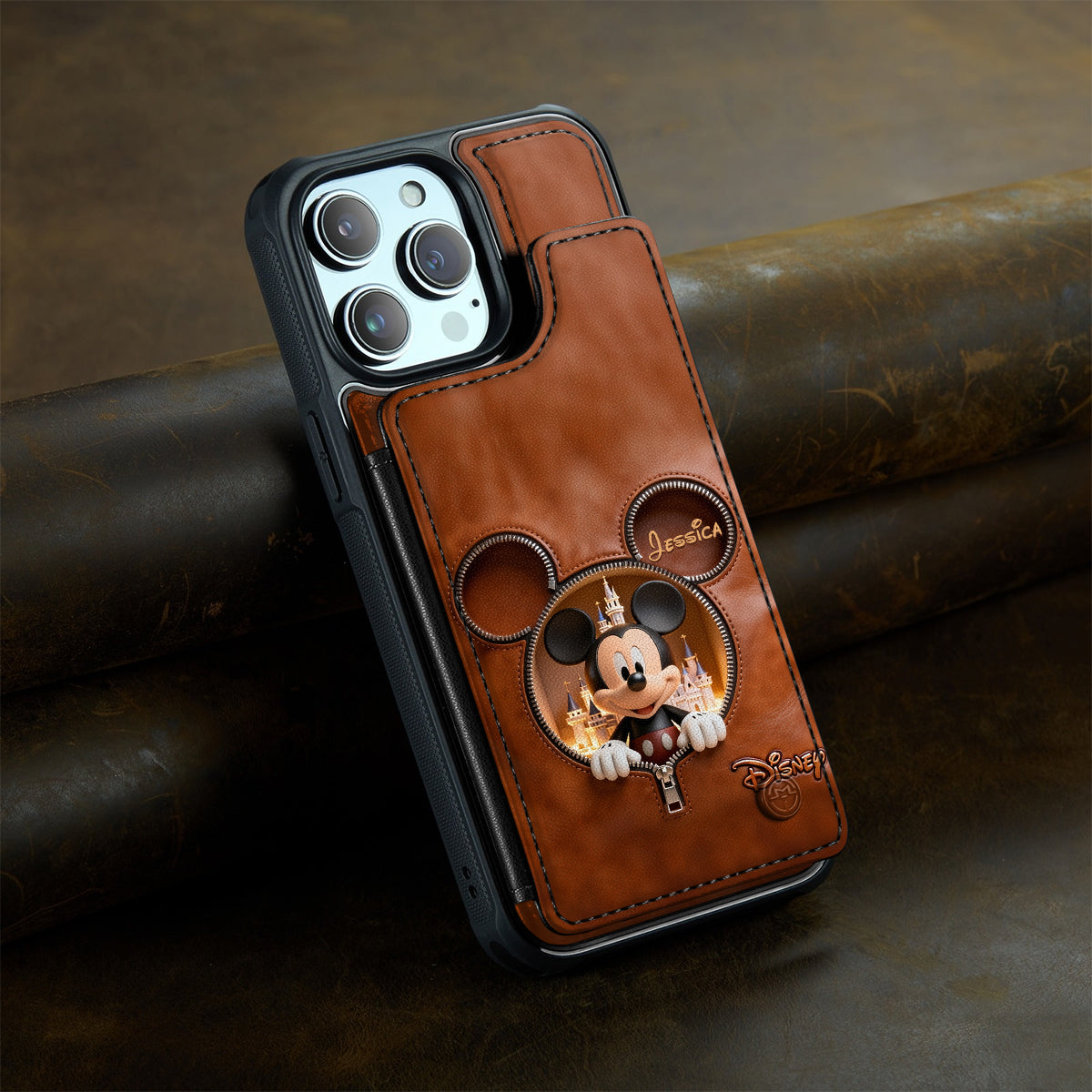 Magical Moments - Personalized Mouse Fully Printed Wallet Phone Case